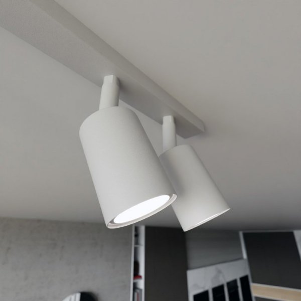LAMPA SUFITOWA LISTWA REFLEKTORKI SPOT EMIBIG FLASH 4 WHITE oprawa oświetleniowa