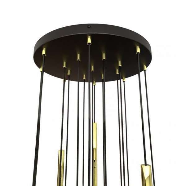 LAMPA WISZĄCA TUBA NAD STÓŁ BAR WYSPĘ DO KUCHNI JADALNI EMIBIG SELTER 17 PREMIUM GOLD  oprawa oświetleniowa