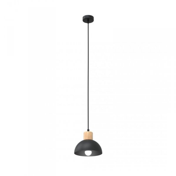 LAMPA WISZĄCA CZARNA NOWOCZESNA NAD STÓŁ EMIBIG SECO 1 BL oprawa oświetleniowa