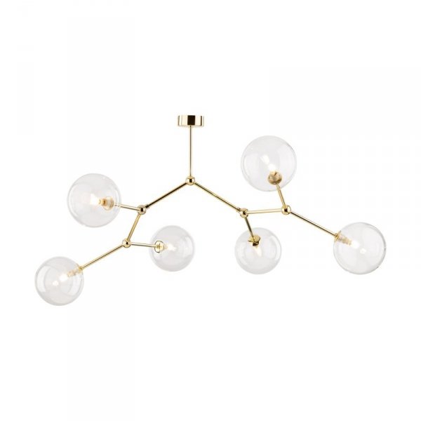 TK LIGHTING LAMPA FAIRY GOLD LAMPA SUFITOWA 6