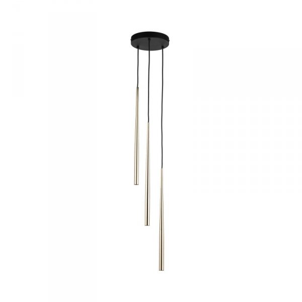 PIANO BLACK GOLD LAMPA WISZACA 3