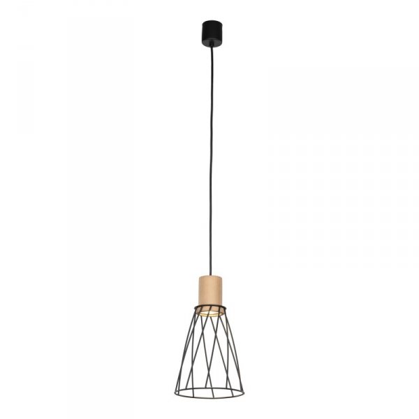 TK LIGHTING LAMPA MODESTO WOOD SOSNA LAMPA WISZACA 1