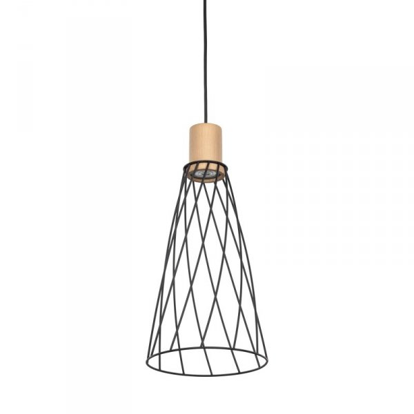 TK LIGHTING LAMPA MODESTO WOOD SOSNA LAMPA WISZACA 1