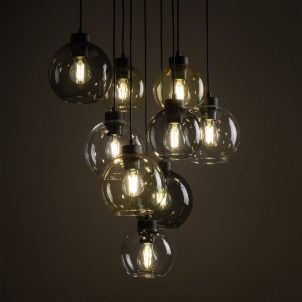 TK LIGHTING LAMPA CUBUS MIX LAMPA WISZACA 9 KOŁO