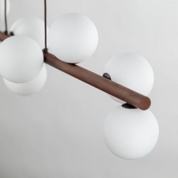 TK LIGHTING LAMPA ESTERA WOOD ORZECH LAMPA WISZACA 9