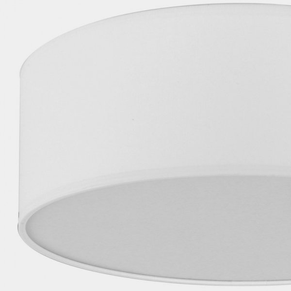 TK LIGHTING RONDO WHITE 1086 LAMPA SUFITOWA PLAFON BIAŁY 45CM