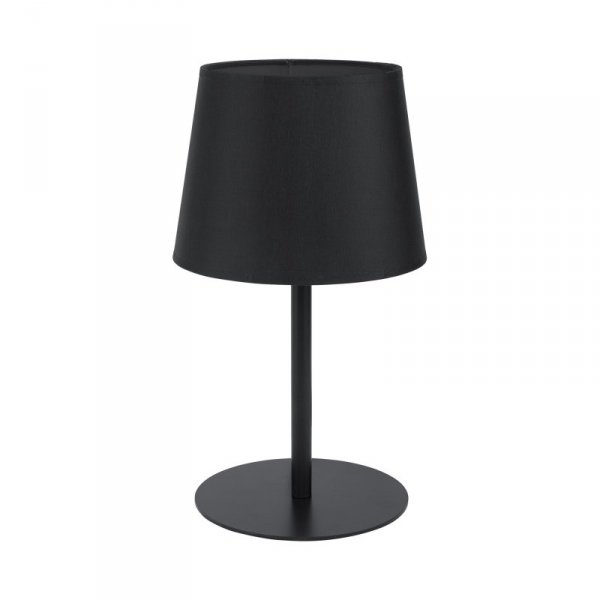 TK LIGHTING MAJA BLACK 2936 LAMPKA NOCNA CZARNA Z CZARNYM ABAŻUREM