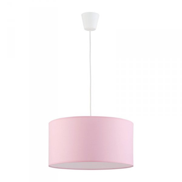 TK LIGHTING RONDO KIDS PINK 3231 LAMPA WISZĄCA RÓŻOWY ABAŻUR DO POKOJU DZIECKA DZIEWCZYNKI