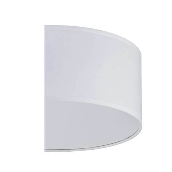 TK LIGHTING RONDO WHITE 3331 LAMPA SUFITOWA PLAFON BIAŁY ABAŻUR DUŻY 50CM
