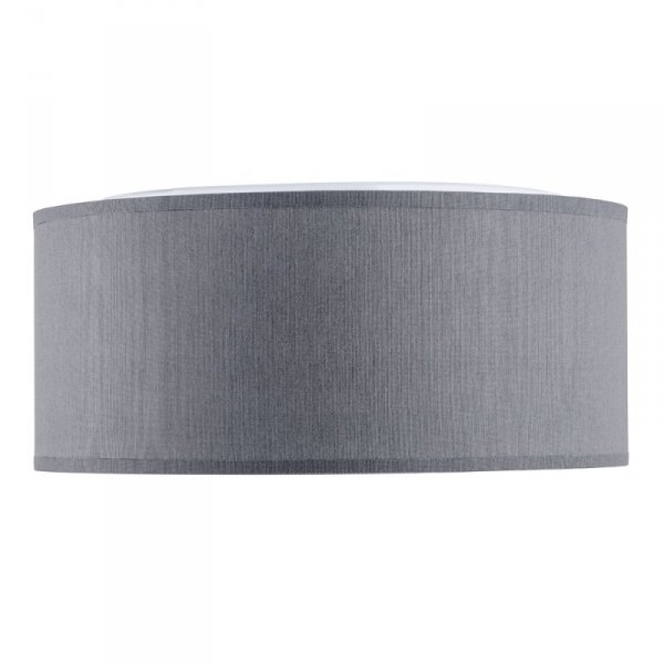 TK LIGHTING RONDO GRAY 3333 LAMPA SUFITOWA FLAFON SZARY ABAŻUR DUŻY 50CM