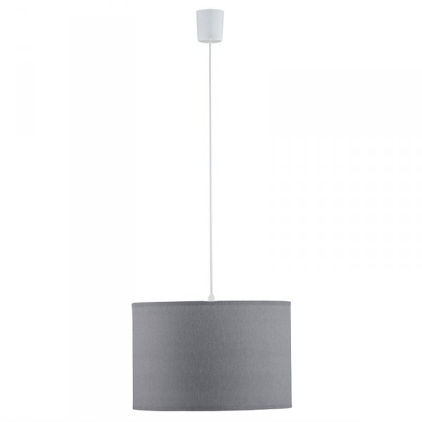 TK LIGHTING RONDO GRAY 3463 LAMPA WISZĄCA SZARY ABAŻUR