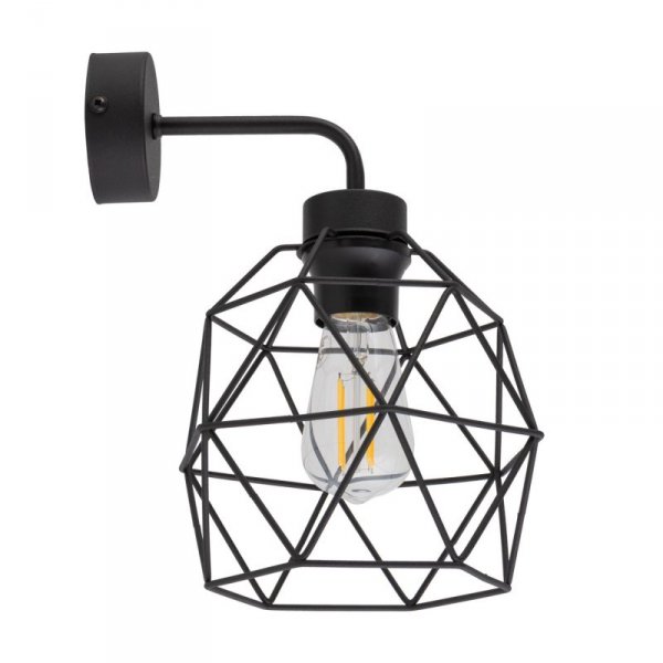 TK LIGHTING GALAXY BLACK 4560 KINKIET DRUCIANY METALOWY CZARNY