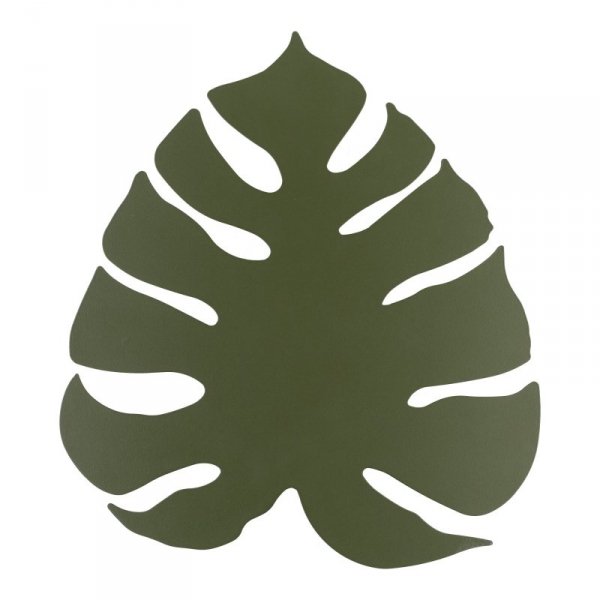TK LIGHTING MONSTERA GREEN 4668 KINKIET ZIELONY LIŚĆ DEKORACYJJNY