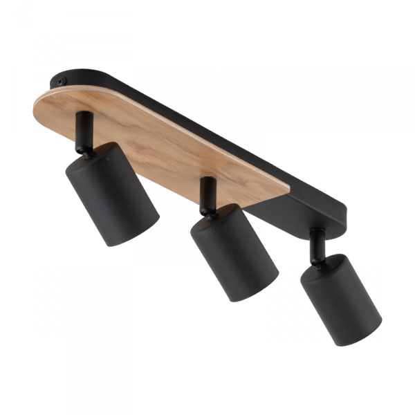 TK LIGHTING COVER WOOD LAMPA SUFITOWA 3 PŁ