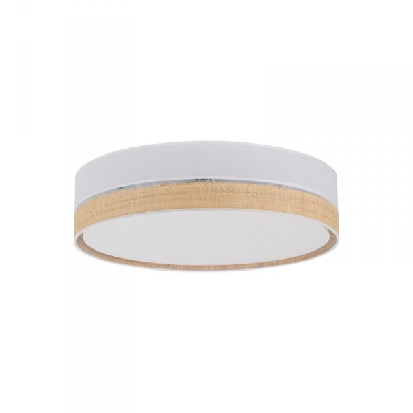 TK LIGHTING 4764 PAGLIA NEW WHITE LAMPA SUFITOWA PLAFON BIAŁY EKO NATURAL