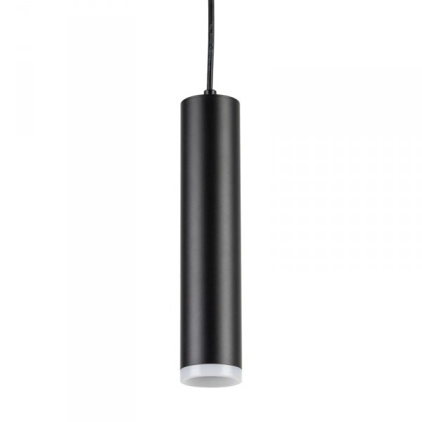 TK LIGHTING LAMPA JET BLACK LAMPA WISZĄCA 1* GU10