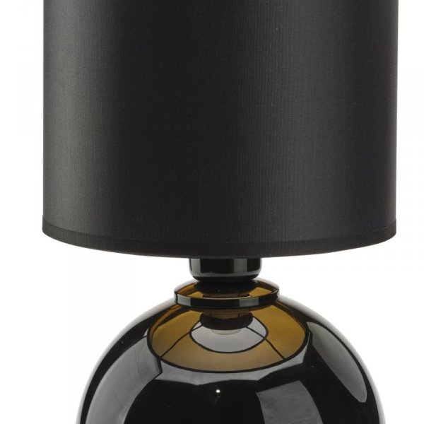 TK LIGHTING PALLA SMALL BLACK/GOLD 5068 LAMPKA NOCNA STOŁOWA CZARNO ZŁOTA SZKLANA