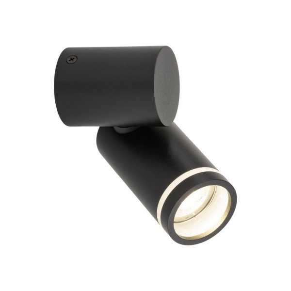 TK LIGHTING LAMPA JET BLACK 1*GU10