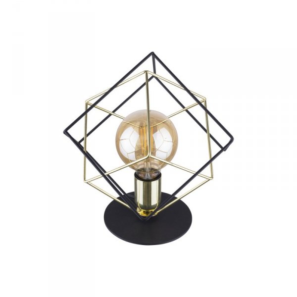 TK LIGHTING ALAMBRE 5450 LAMPKA NOCNA STOŁOWA CZARNA DRUCIANA METALOWA