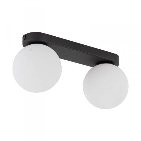TK LIGHTING MINI BLACK 5614 LAMPA SUFITOWA PLAFON CZARNY KULE BIAŁE