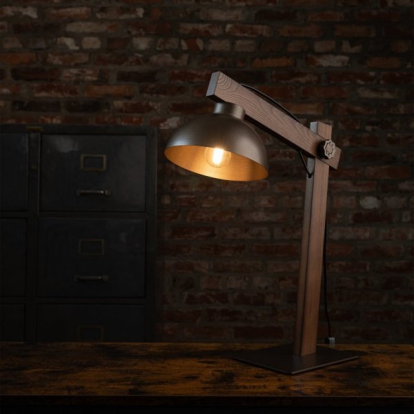 OSLO BROWN LAMPKA NOCNA 1