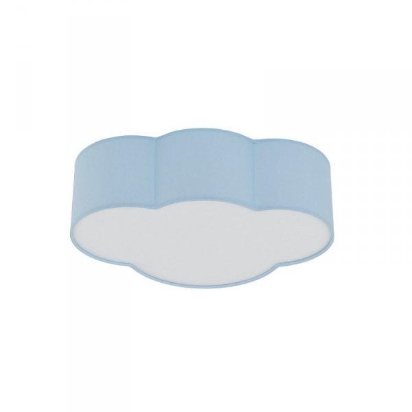 TK LIGHTING CLOUD 6074 LAMPA SUFITOWA NIEBIESKI PASTELOWY PLAFON CHMURKA DO POKOJU DZIECKA 