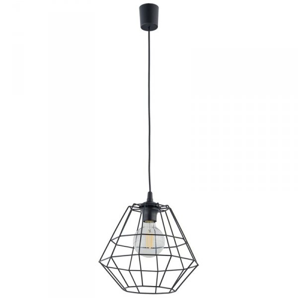 TK LIGHTING DIAMOND NEW BLACK LAMPA WISZĄCA 1 PŁ D