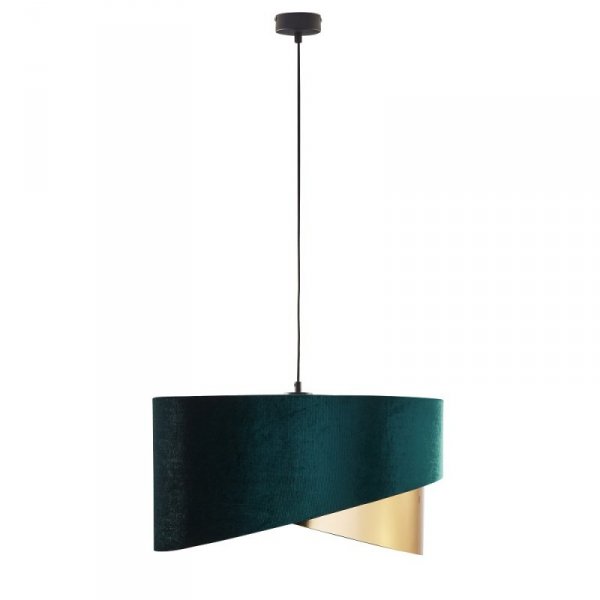 TK LIGHTING TERCINO BLUE/GOLD LAMPA WISZĄCA 3 PŁ ŚCIĘTA 500
