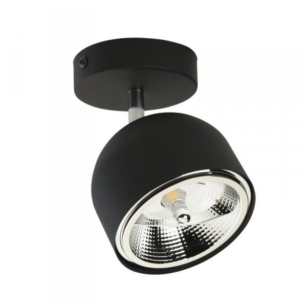 TK LIGHTING ALTEA BLACK LAMPA SUFITOWA 1 PŁ + ŻARÓWKA