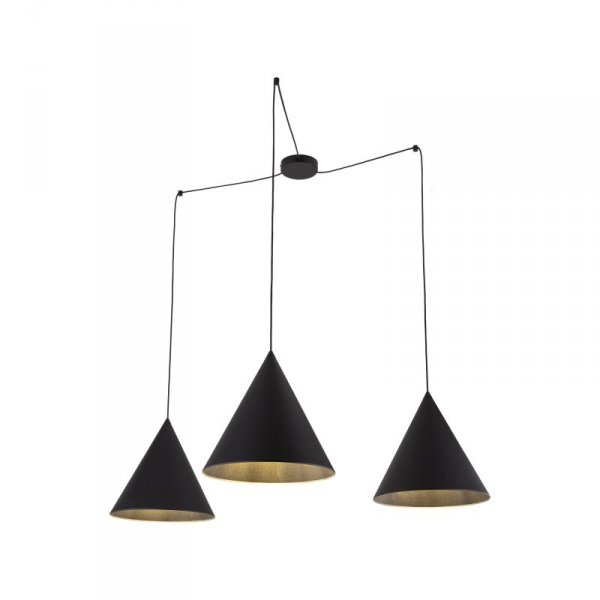 CONO BLACK LAMPA WISZĄCA 3