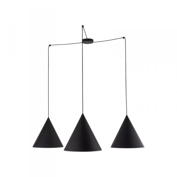 CONO BLACK LAMPA WISZĄCA 3