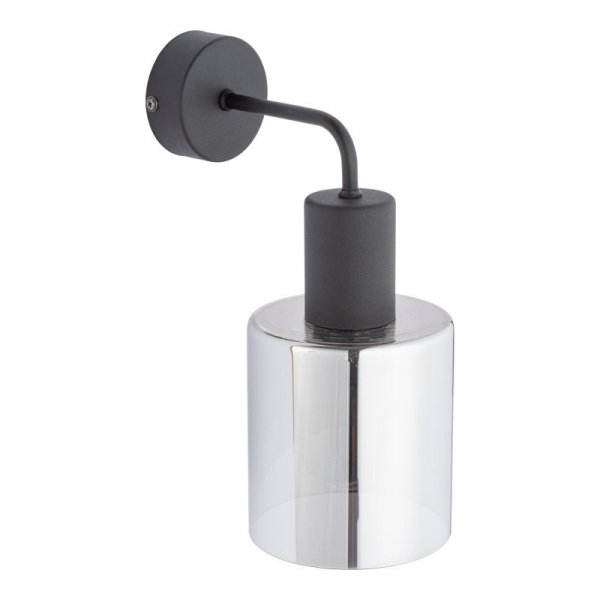 TK LIGHTING SIERRA BLACK 6652 KINKIET CZARNY KLOSZ GRAFITOWY
