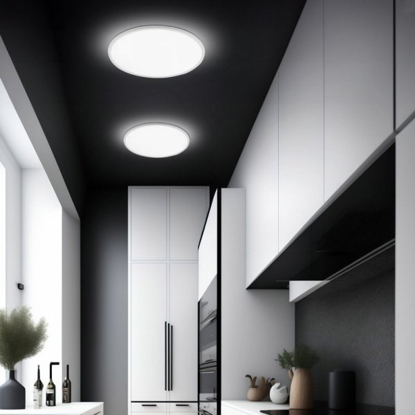 TK LIGHTING LAMPA AQUA WHITE SMALL 24W LED
