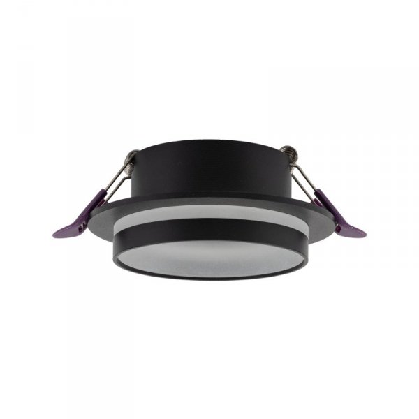 TK LIGHTING LAMPA JET BLACK EYE 1* GU10