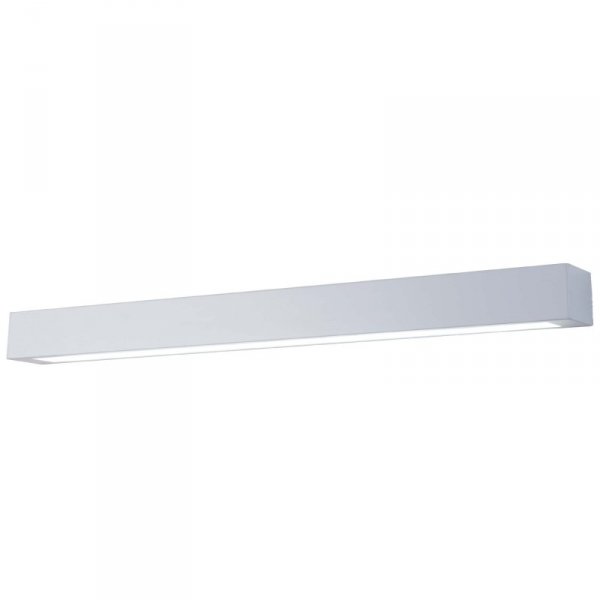 KINKIET BIAŁY LISTWA CZARNA LED NAD LUSTRO 12W IP44 3000K LIGHT PRESTIGE IBROS GS-LWA-12W 3000K WH