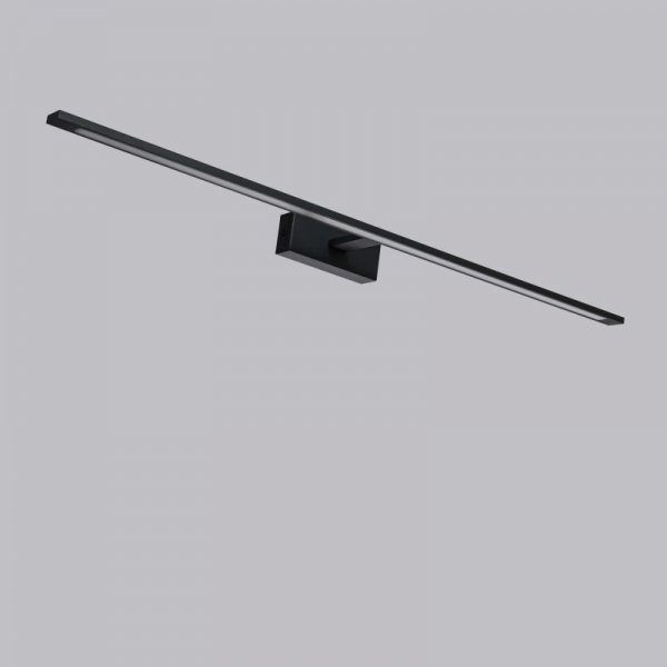 KINKIET CZARNY NAD LUSTRO DO ŁAZIENKI 96CM HERMETYCZNY ZMIENNA BARWA ŚWIATŁA LIGHT PRESTIGE ISLA IP44 GS-LWB-32W BK CCT