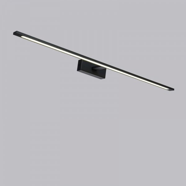 KINKIET CZARNY NAD LUSTRO DO ŁAZIENKI 96CM HERMETYCZNY ZMIENNA BARWA ŚWIATŁA LIGHT PRESTIGE ISLA IP44 GS-LWB-32W BK CCT