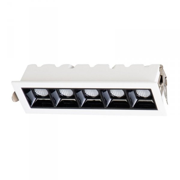 Solar oprawa podtynkowa biała LED IP20 LP-0406/5RS WH