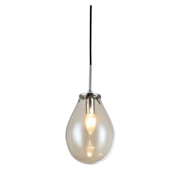 LAMPA WISZĄCA SZKANA NA LISTWIE NAD STÓŁ TRANSPARENTNA DO KUCHNI JADALNI LIGHT HOME FONDI LP-1214/3L