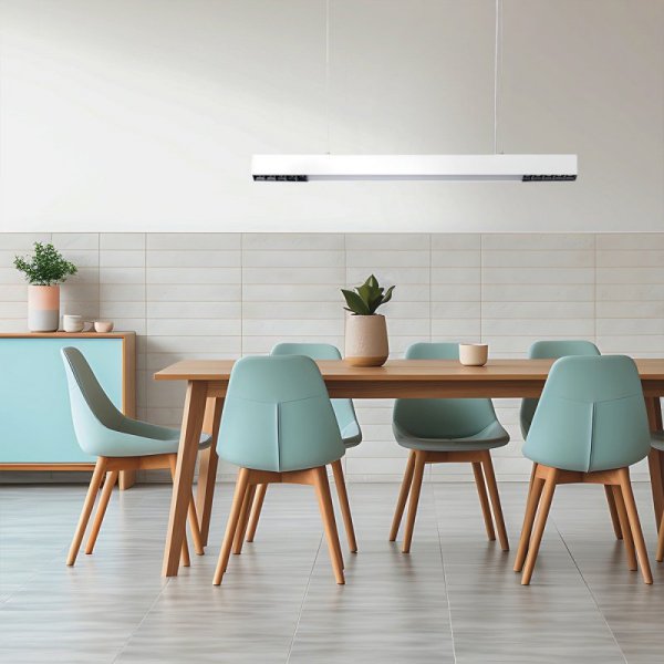 Lampa wisząca Cali M LED CCT Tuya biała LP-1301/1P M WH Smart