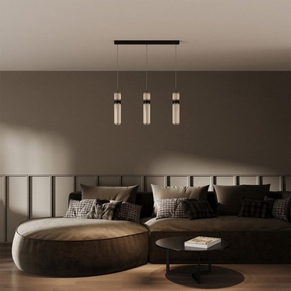 Lampa wisząca Ambiente 3 LED CCT złota LP-1510/3L GD