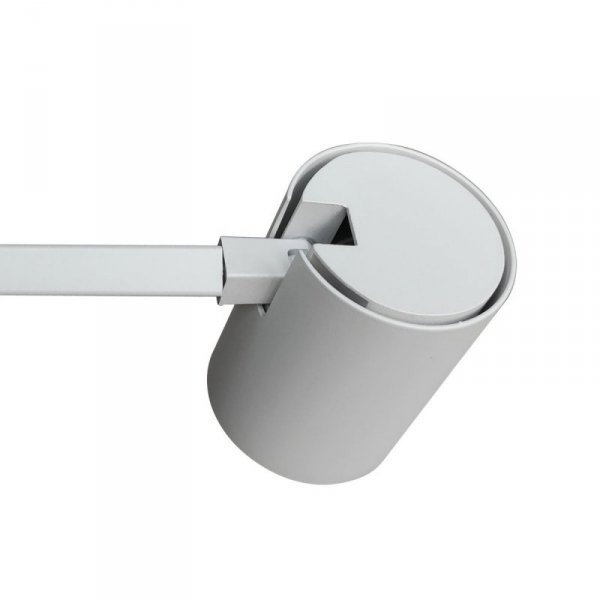 KINKIET BIAŁY NA WYSIĘGNIKU Z WŁĄCZNIKIEM REFLEKTOR LIGHT PRESTIGE SNOW  LP-731/1WL WH