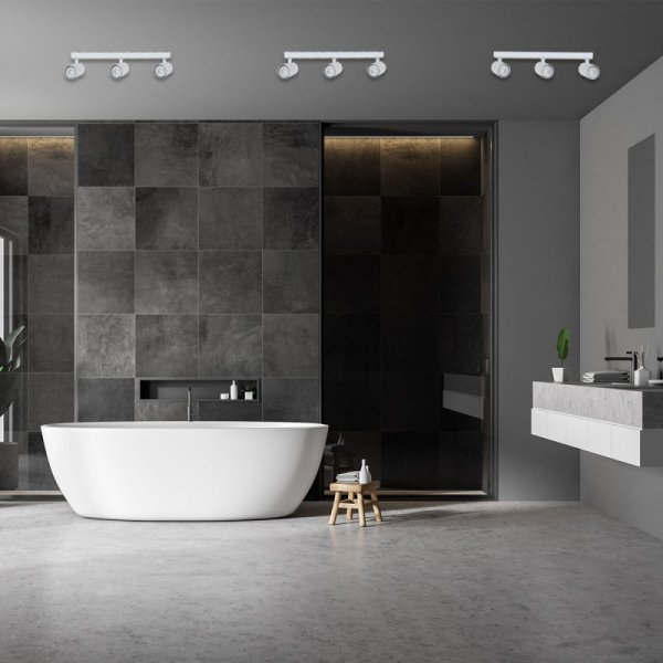 PLAFON SPOT REFLEKTOR BIAŁY REGULOWANY LIGHT PRESTIGE TOKIO LP-787/3WS WH