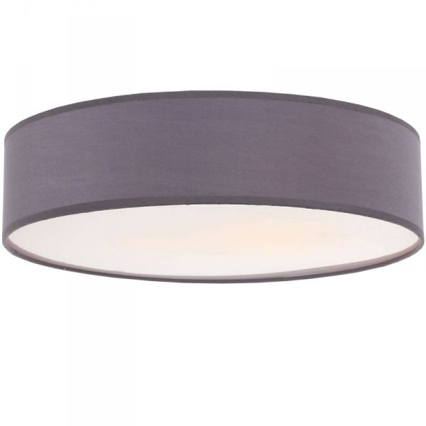PLAFON SZARY ABAŻUR 40CM DO SALONU SYPIALNI LIGHT PRESTIGE ALTO  LP-81008/3C GRY