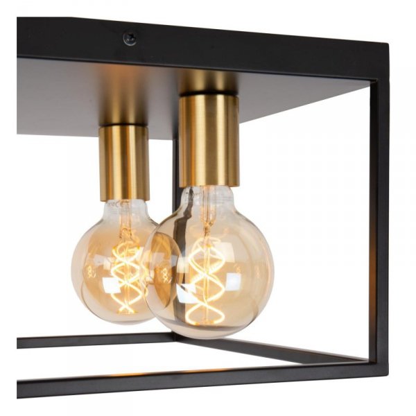 LAMPA METALOWA LOFT INDUSTRIALNA NA ŻARÓWKI DEKORACYJNE EDISON LUCIDE RUBEN 00124/14/30