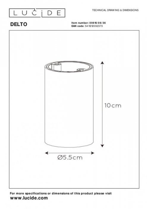DELTO LED 09915/06/36
