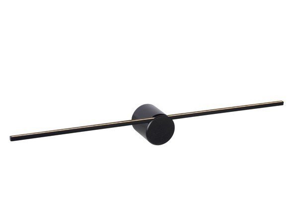 KINKIET LED MINIMALISTYCZNY CZARNY LUCIDE MIZAR 12201/60/30