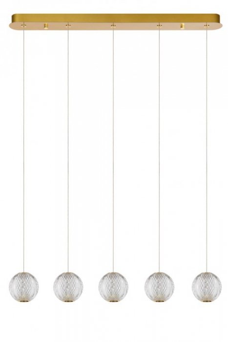 LAMPA WISZĄCA ZŁOTA DEKORACYJNA KULE LUCIDE CINTRA 13499/21/60