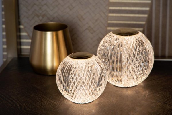 LAMPKA NOCNA STOŁOWA KULA DEKORACYJNA LUCIDE CINTRA 13599/09/60