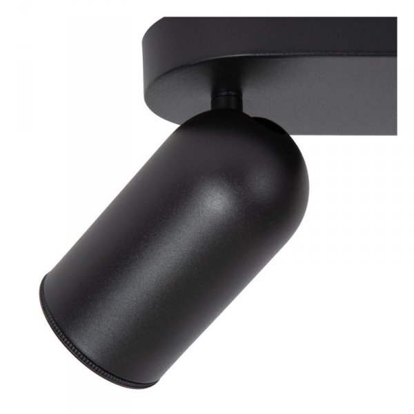 PLAFON SPOT REGULOWANY REFLEKTOR CZARNY LUCIDE PUNCH 13958/04/30